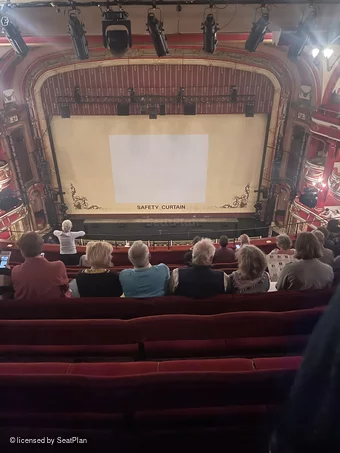 Bristol Hippodrome Upper Circle K26 view from seat photo