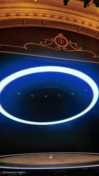 New Wimbledon Theatre Stalls AA6 view from seat photo