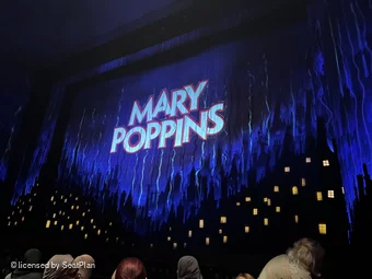 Prince Edward Theatre Stalls E6 view from seat photo