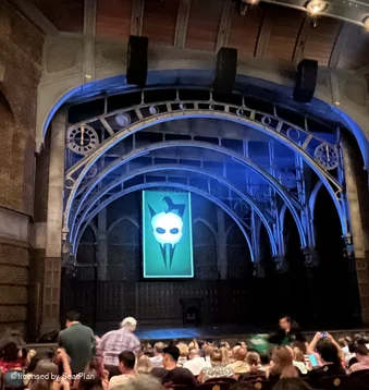 Lyric Theatre Orchestra N19 view from seat photo