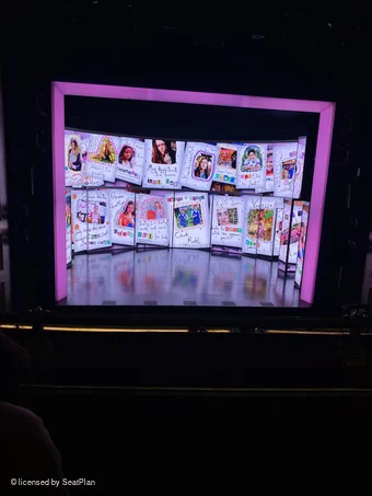 Savoy Theatre Dress Circle B18 view from seat photo