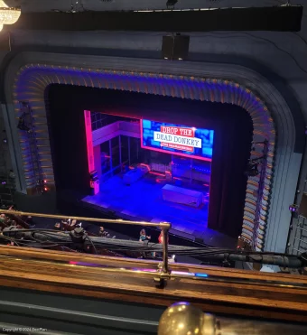 Alexandra Theatre Grand Upper Circle B6 view from seat photo