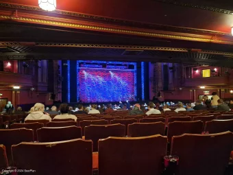 Dominion Theatre Stalls Z37 view from seat photo