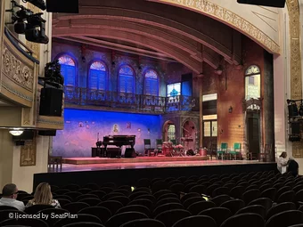 Gerald Schoenfeld Theatre Orchestra N21 view from seat photo