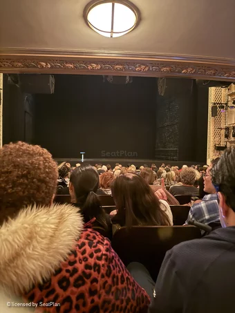 James Earl Jones Theatre Orchestra N103 view from seat photo