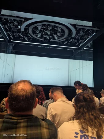 National Theatre - Lyttelton Stalls E22 view from seat photo