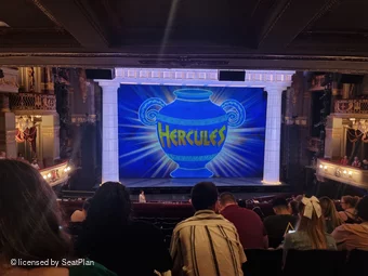 Theatre Royal Drury Lane Royal Circle H31 view from seat photo