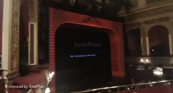 Phoenix Theatre Dress Circle B28 view from seat photo
