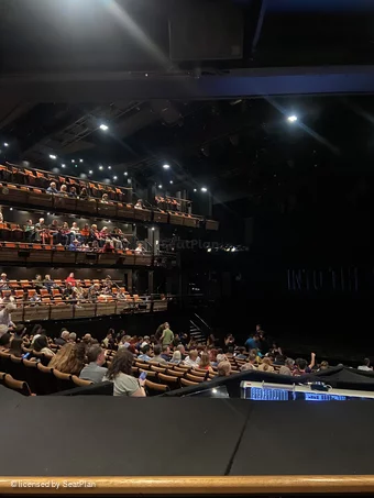 Bridge Theatre Stalls S26 view from seat photo