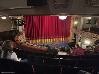 Garrick Theatre Dress Circle E19 view from seat photo