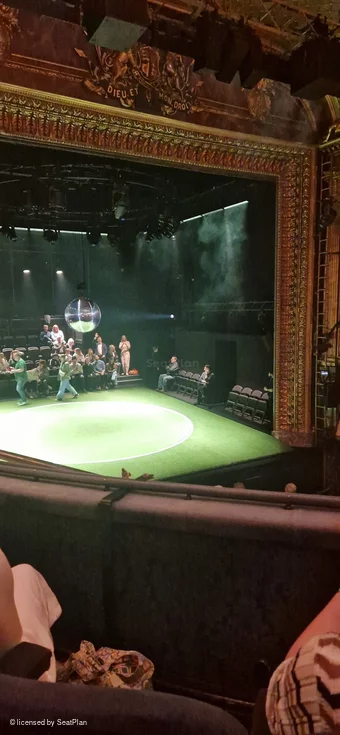 Theatre Royal Haymarket Royal Circle B22 view from seat photo