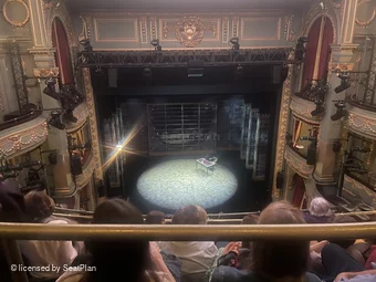 Aldwych Theatre Grand Circle D18 view from seat photo