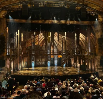Richard Rodgers Theatre Orchestra N108 view from seat photo