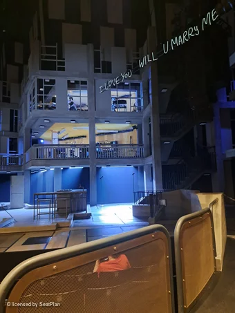 Gillian Lynne Theatre Stalls I25 view from seat photo