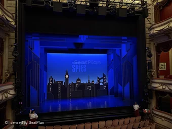 Noel Coward Theatre Royal Circle A21 view from seat photo