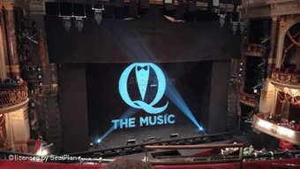 Theatre Royal Drury Lane Grand Circle C35 view from seat photo