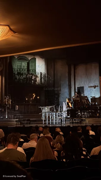 Lyric Theatre Stalls S20 view from seat photo