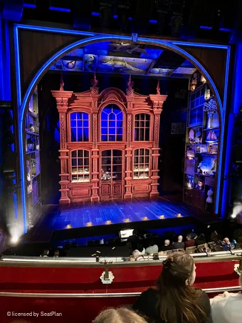 Savoy Theatre Dress Circle C23 view from seat photo
