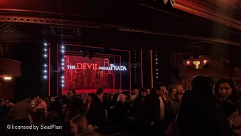 Dominion Theatre Stalls X44 view from seat photo
