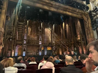 Victoria Palace Theatre Stalls G32 view from seat photo