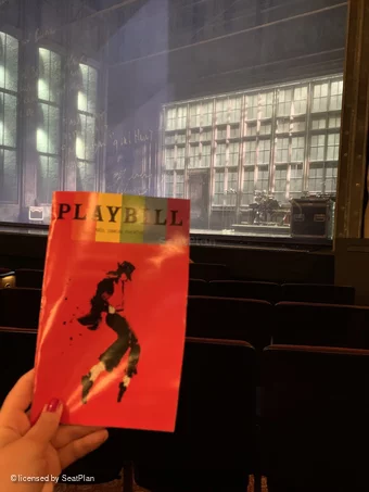 Neil Simon Theatre Orchestra E10 view from seat photo