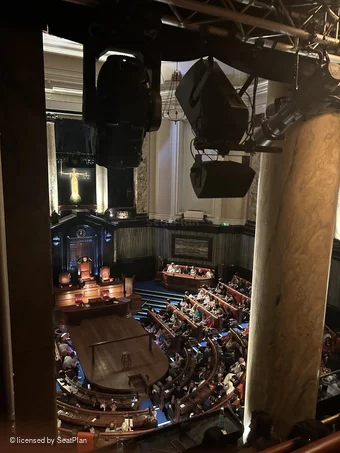 London County Hall Central Gallery D16 view from seat photo