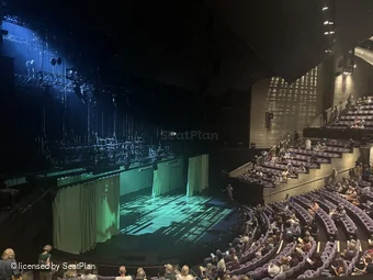 National Theatre - Olivier Circle A79 view from seat photo