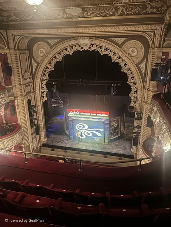 Lyric Hammersmith Upper Circle D4 view from seat photo