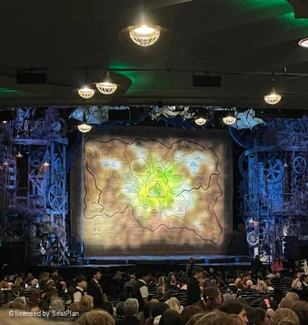 Apollo Victoria Theatre Stalls ZE37 view from seat photo