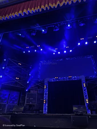 Grand Opera House York Stalls B7 view from seat photo