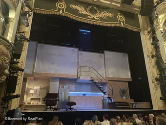 Wyndham's Theatre Stalls H21 view from seat photo