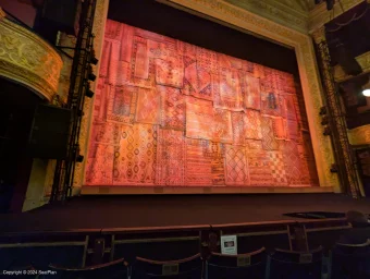 Theatre Royal Glasgow Stalls A24 view from seat photo