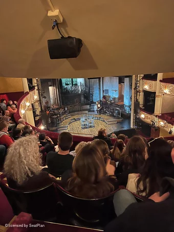 Lyric Theatre Grand Circle G17 view from seat photo