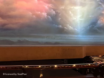 Prince of Wales Theatre Stalls A31 view from seat photo