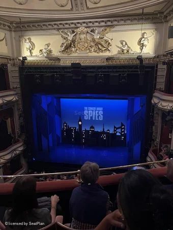 Noel Coward Theatre Grand Circle C8 view from seat photo