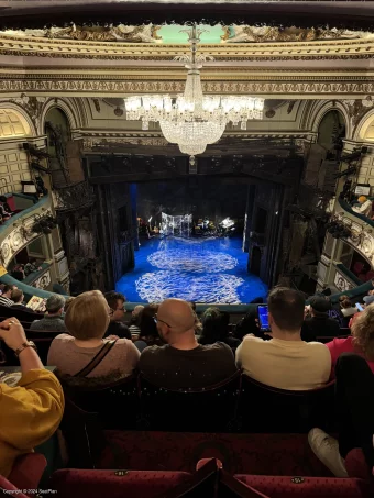 Sondheim Theatre Grand Circle G15 view from seat photo