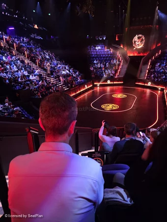 Troubadour Canary Wharf Theatre District 1 H40 view from seat photo