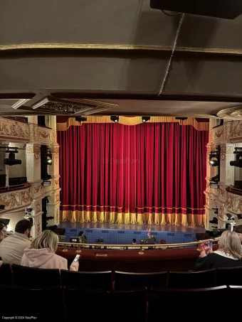 Garrick Theatre Dress Circle D12 view from seat photo