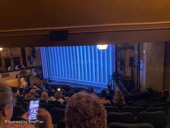 Shubert Theatre Mezzanine H26 view from seat photo