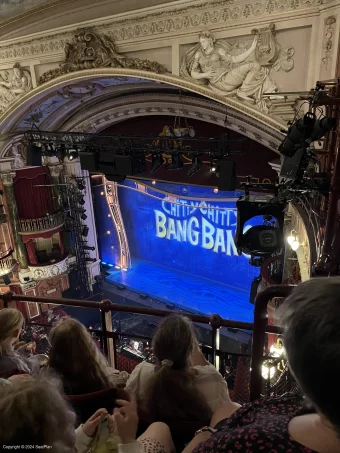 New Wimbledon Theatre Upper Circle C1 view from seat photo