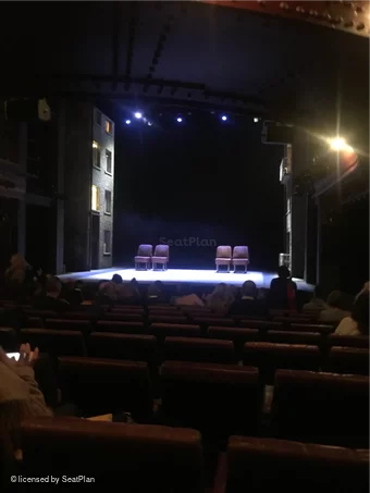 Royal Court Theatre Stalls K8 view from seat photo