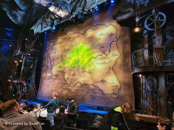 Gershwin Theatre Orchestra D12 view from seat photo