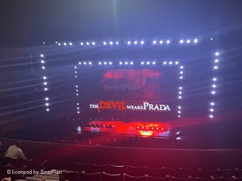 Dominion Theatre Circle G7 view from seat photo