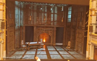 Harold Pinter Theatre Dress Circle A11 view from seat photo