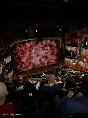 Lyceum Theatre Grand Circle E39 view from seat photo