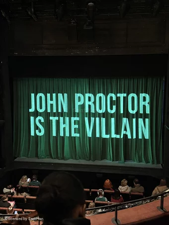 Royal Court Theatre Circle C8 view from seat photo