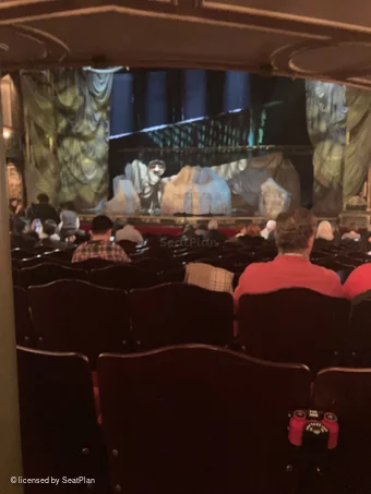 His Majesty's Theatre Stalls P15 view from seat photo