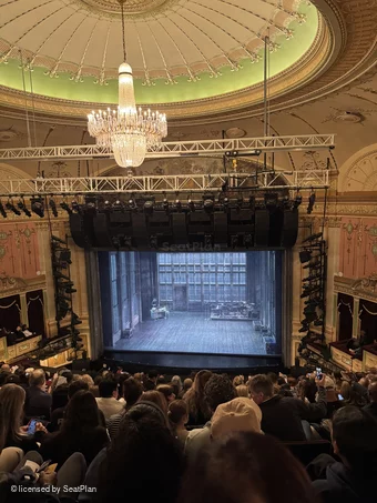 Neil Simon Theatre Mezzanine O119 view from seat photo