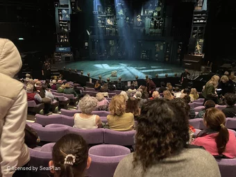 National Theatre - Olivier Stalls O25 view from seat photo