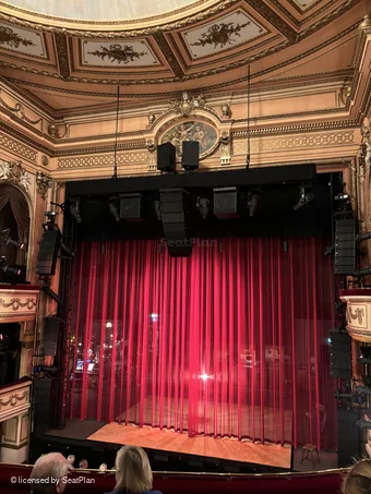 Gielgud Theatre Dress Circle D11 view from seat photo